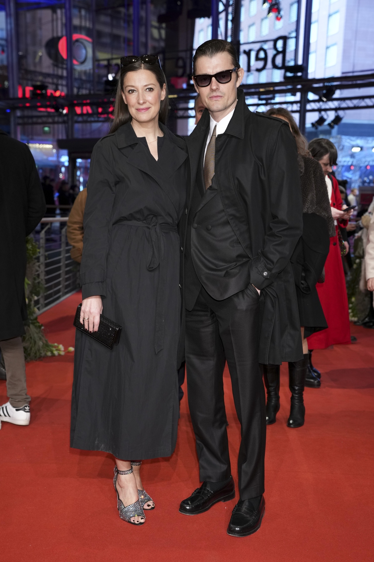 Herečka Alexandra Maria Lara a jej manžel Sam Riley.