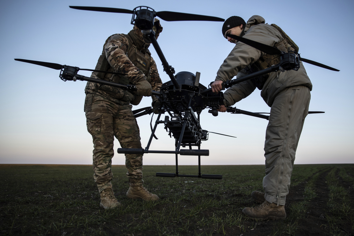 Ukrajina Rusko Vojna Invázia Dron