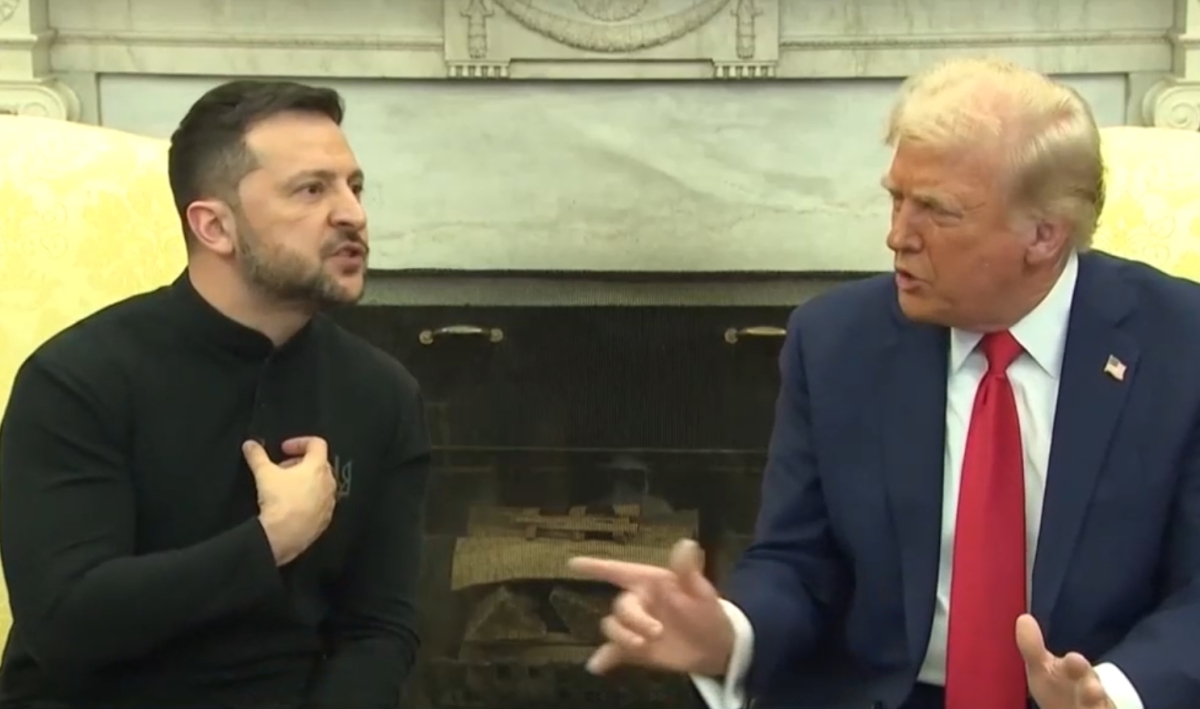 Volodymyr Zelenskyj, Donald Trump