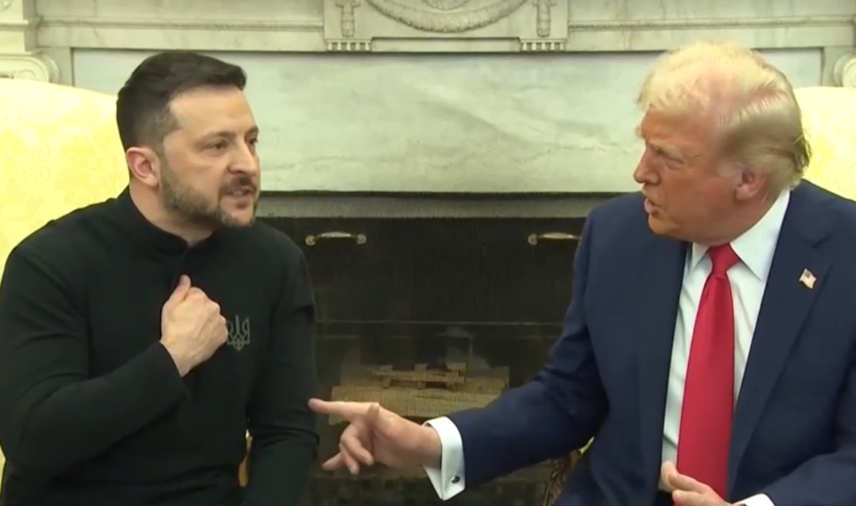 Volodymyr Zelenskyj, Donald Trump