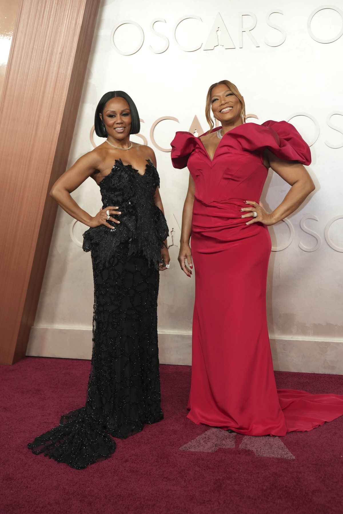 Herečka Queen Latifah a jej partnerka Eboni Nichols.