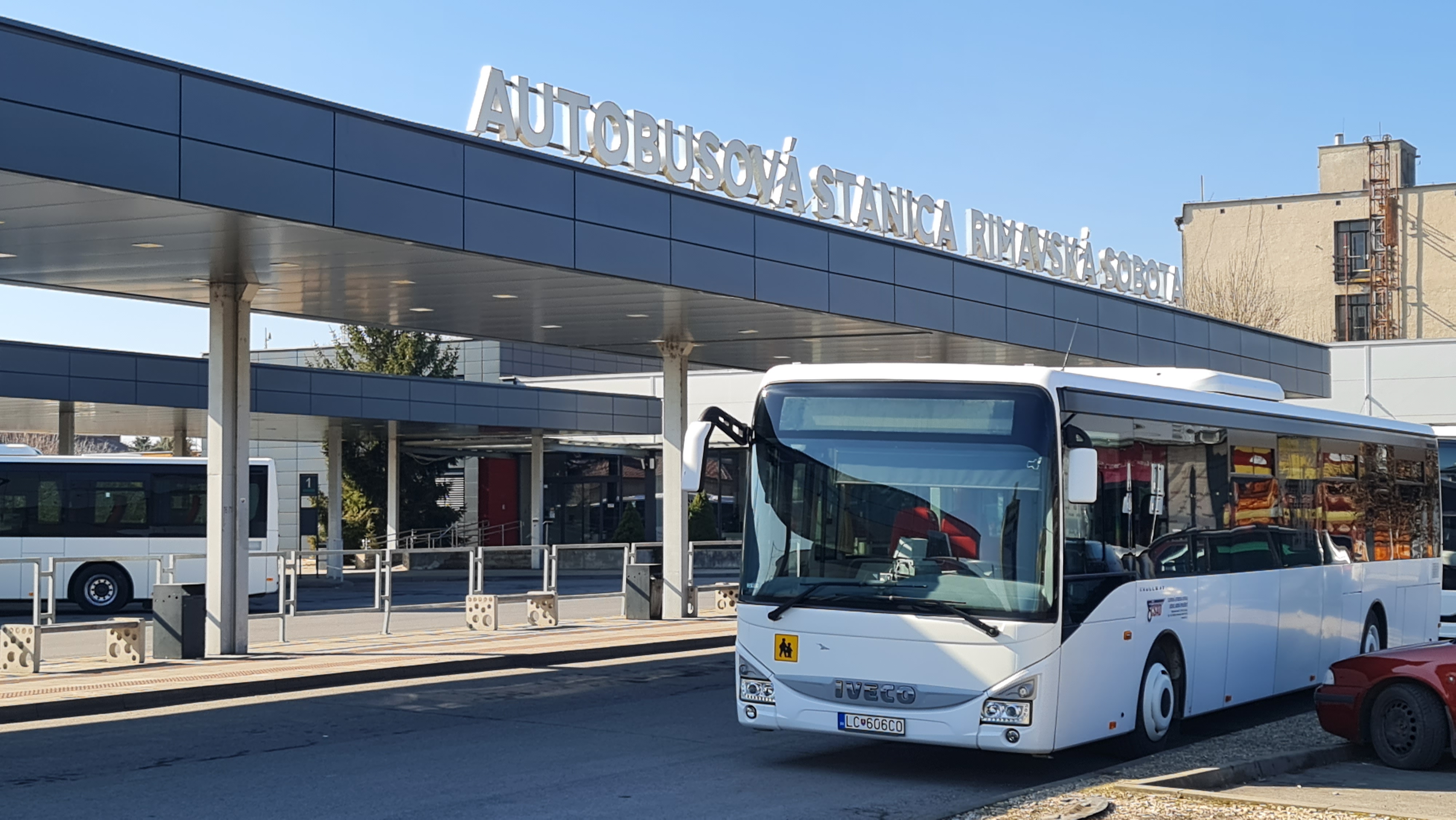 Autobusová stanica v Rimavskej Sobote