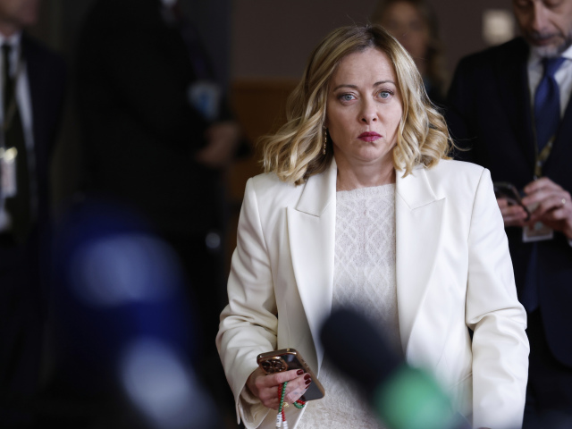 Talianska premiérka Giorgia Meloniová