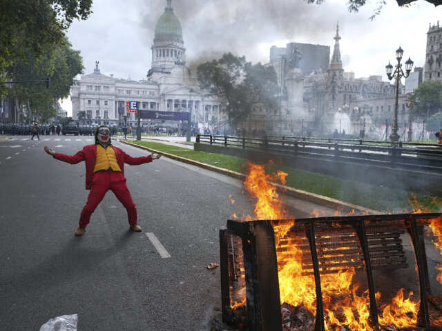 APTOPIX Argentina Protest