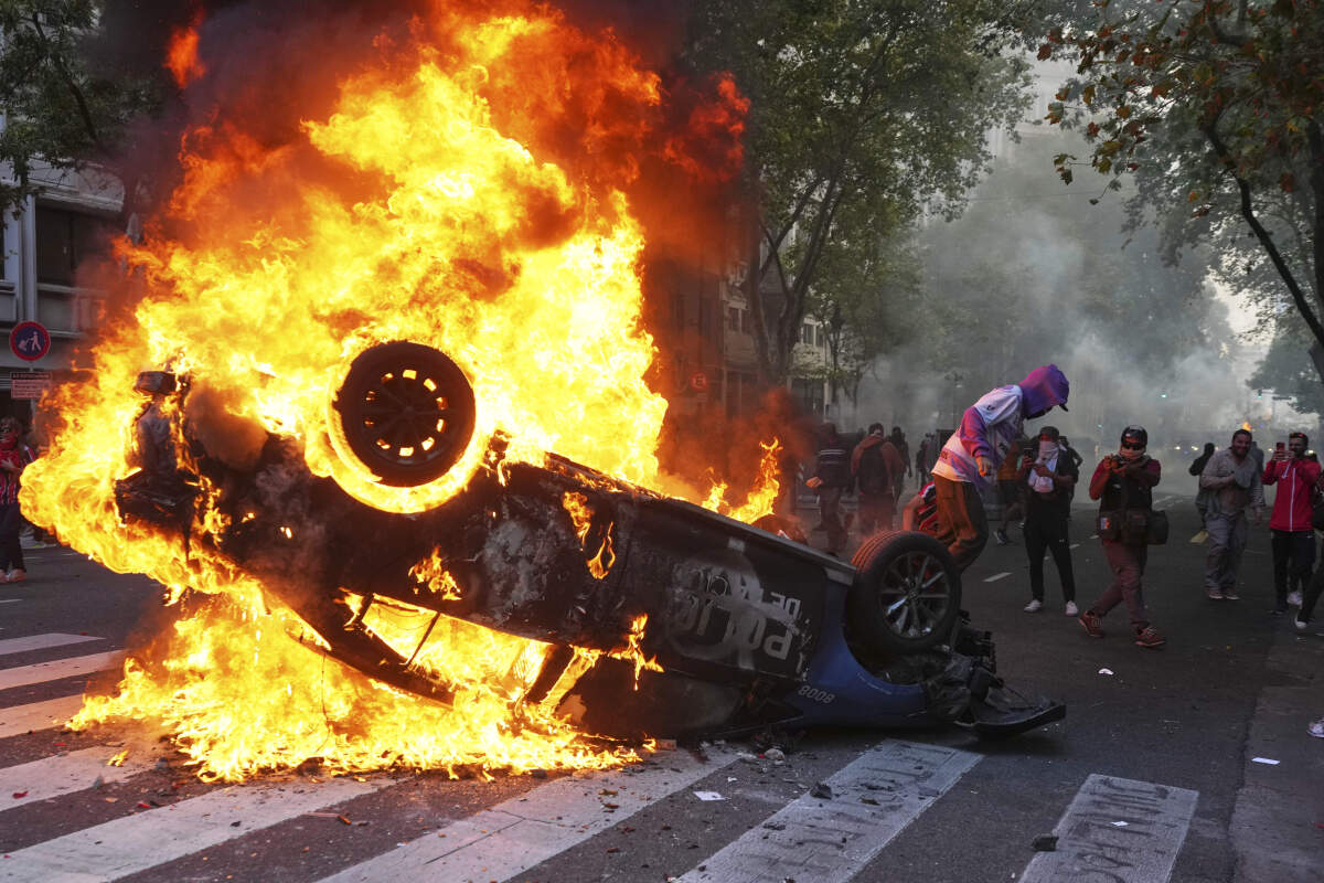 APTOPIX Argentina Protest