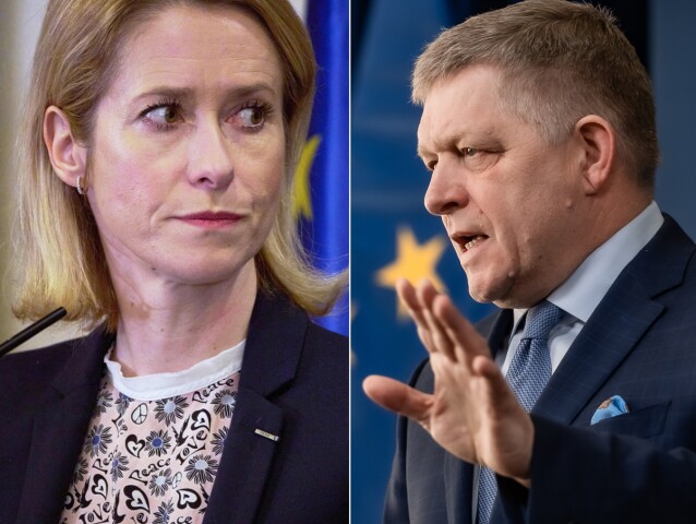 Kaja Kallasová, Robert Fico