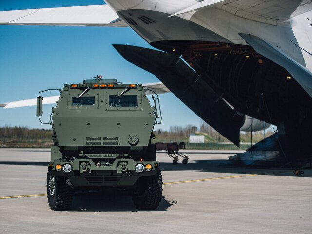Raketový systém HIMARS v Estónsku