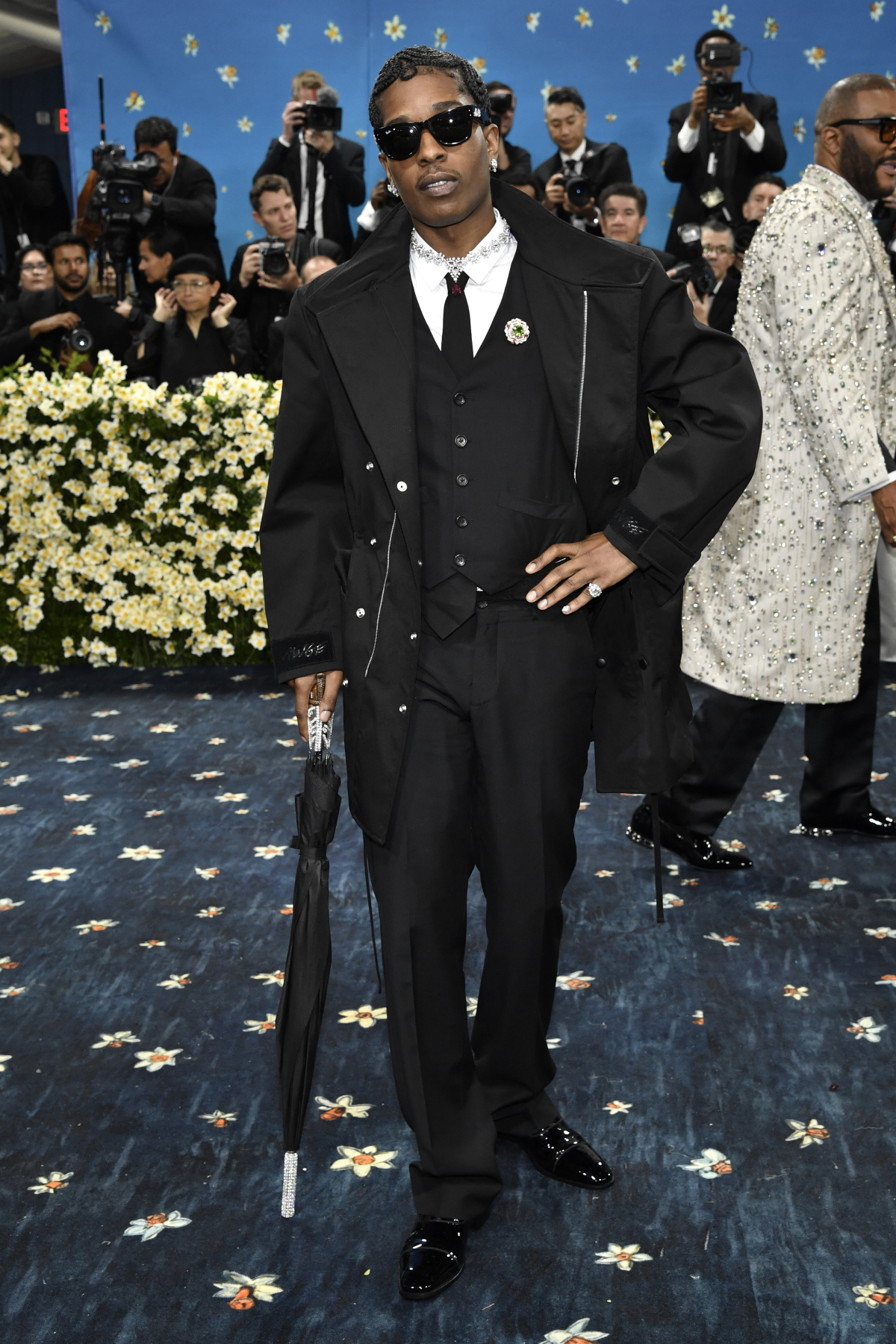 Raper A$AP Rocky nemohol chýbať. 