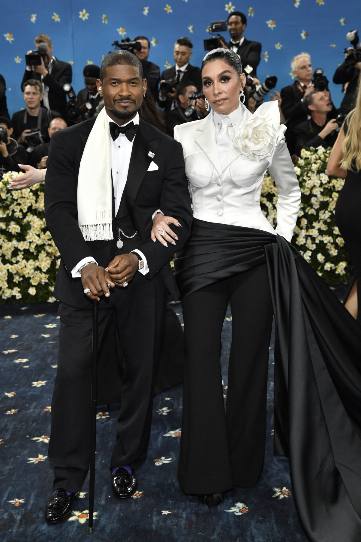 Usher a jeho partnerka Jennifer Goicoechea
