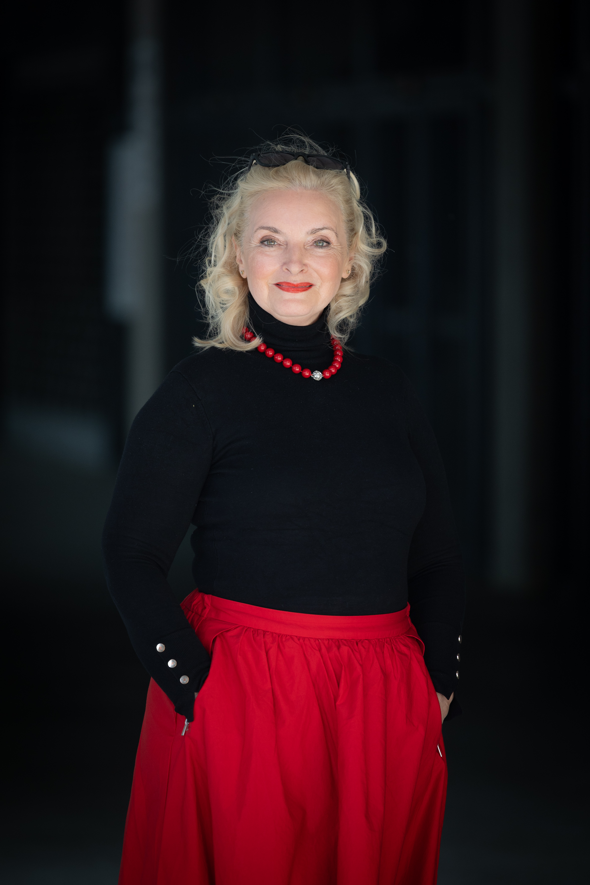Herečka Eva Pavlíková bola hosťom relácie Ide o nás v redakcii Pravdy.