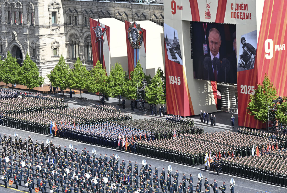 Rusko Moskva 80. výročie II. svetová vojna Európa koniec