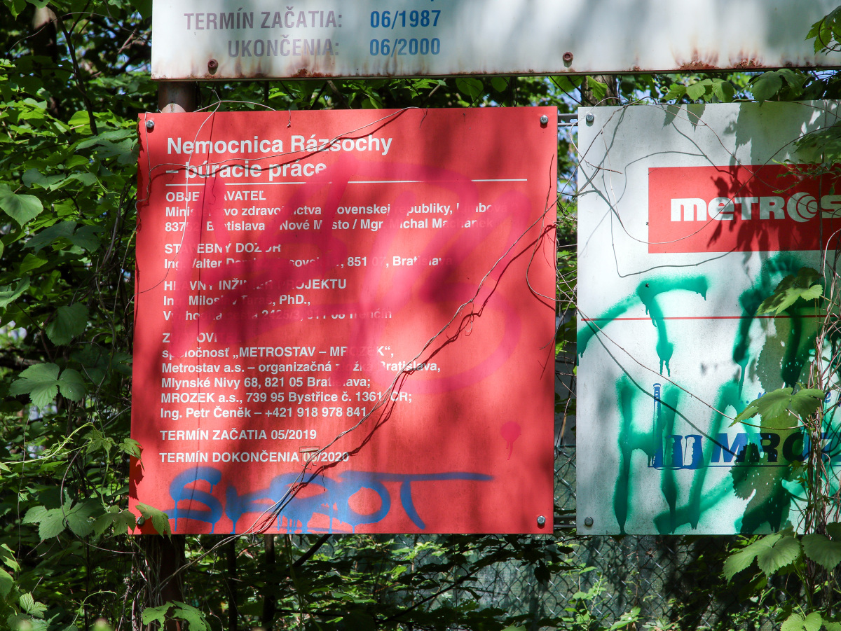 BRATISLAVA: Areál nemocnice Rázsochy