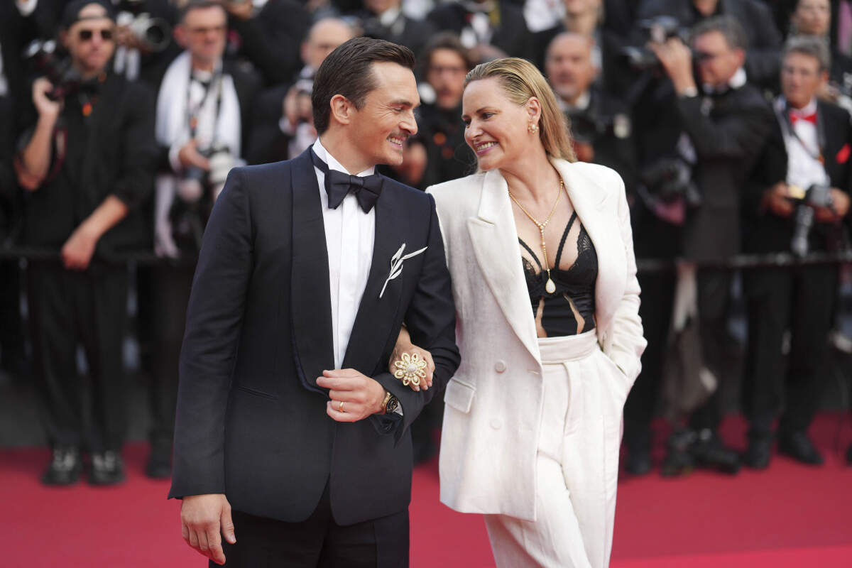 Rupert Friend a jeho manželka Aimee Mullins