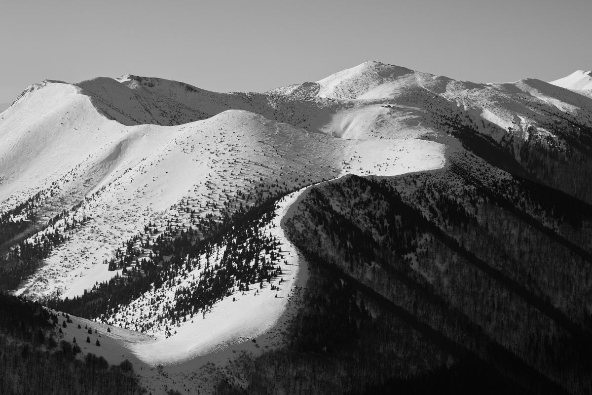 Mala Fatra, Karpaty, zima