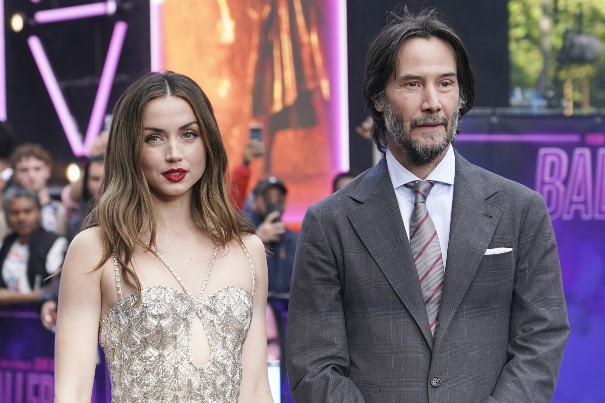 Ana de Armas a herec Keanu Reeves