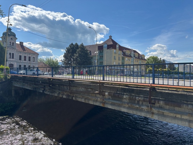 Most v centre Ružomberka čaká niekoľkomesačná rekonštrukcia.