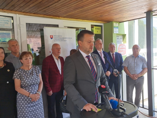 Samuel Migal pocas tlacovej konferencie k Domasi