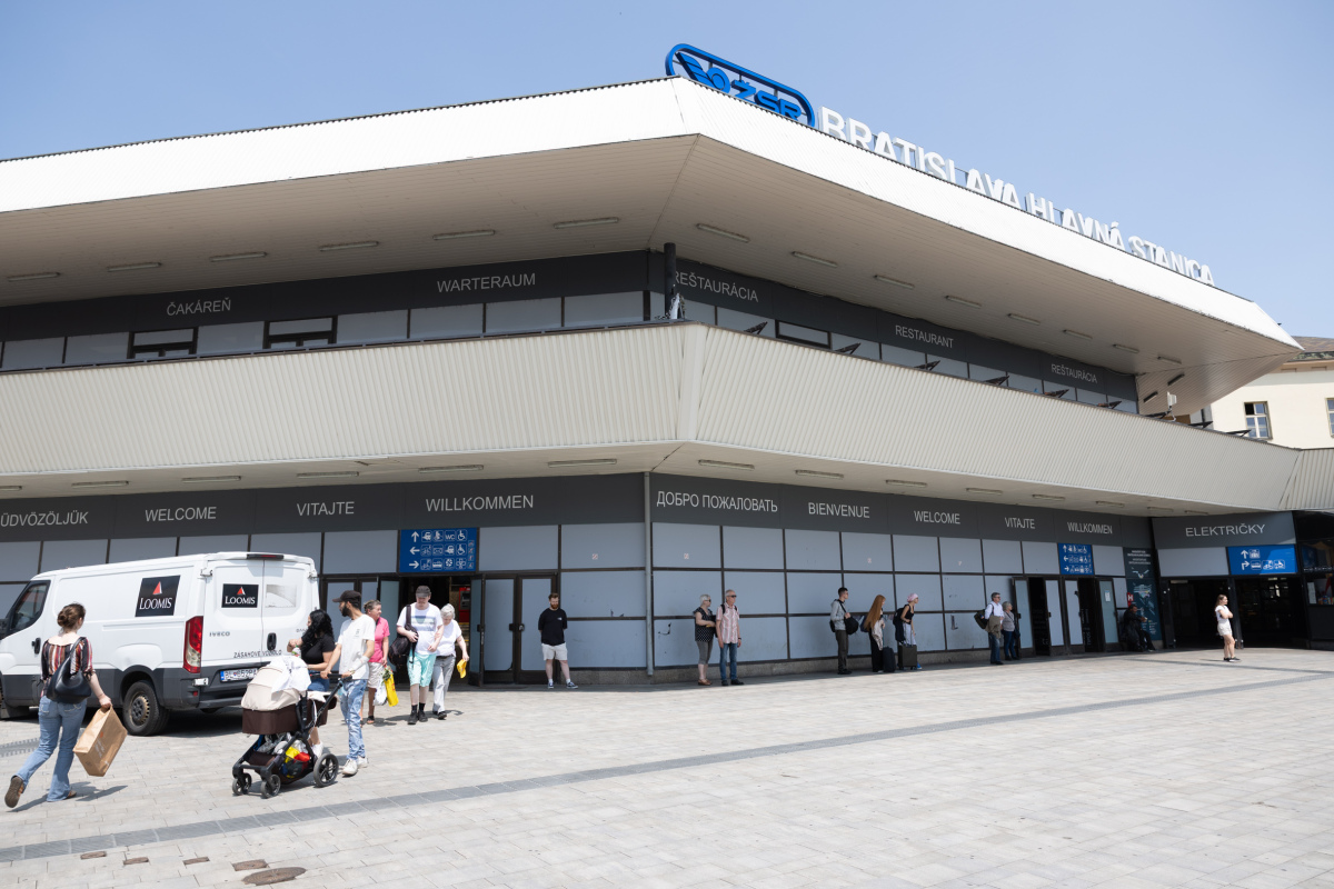 hlavná železničná stanica Bratislava