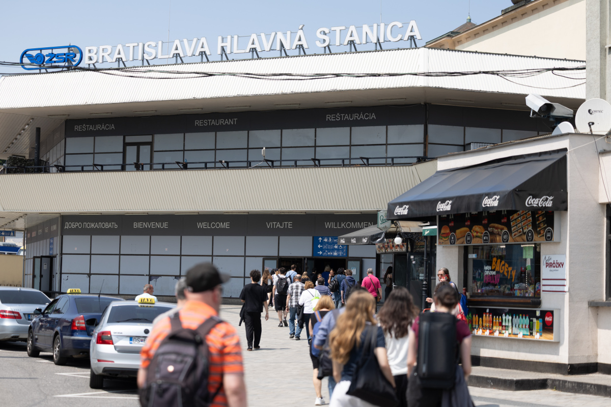hlavná železničná stanica Bratislava