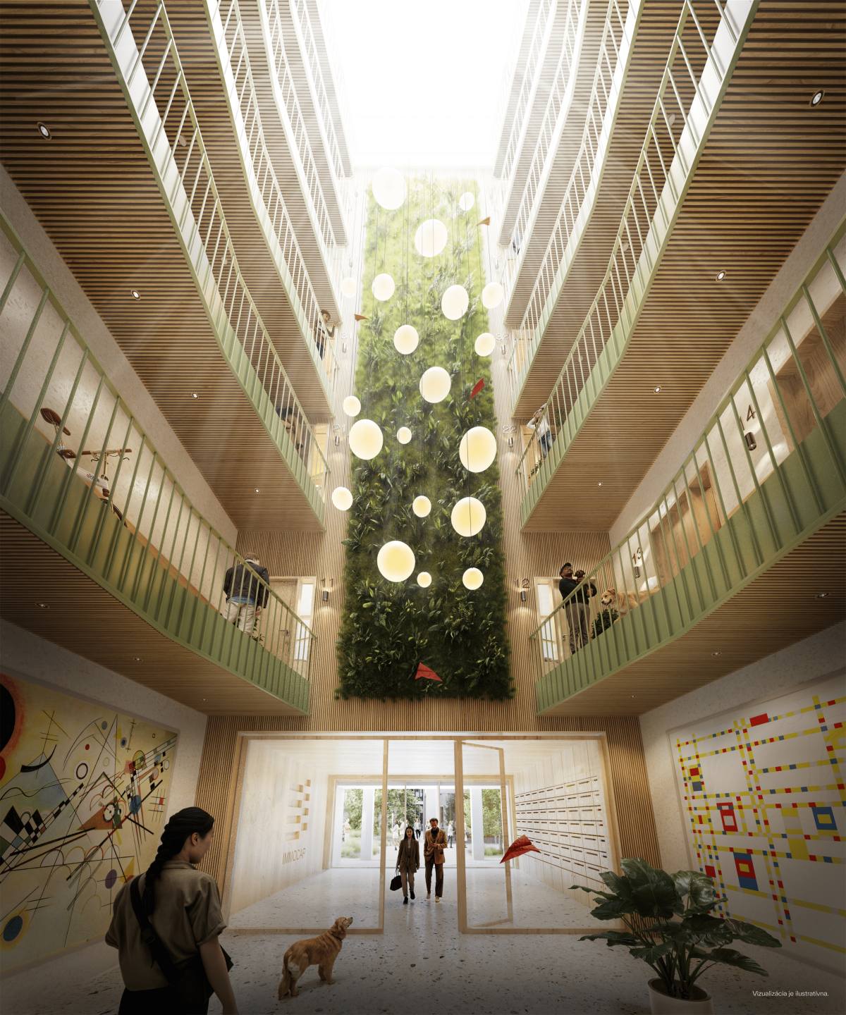 Istropolis rezidencia atrium