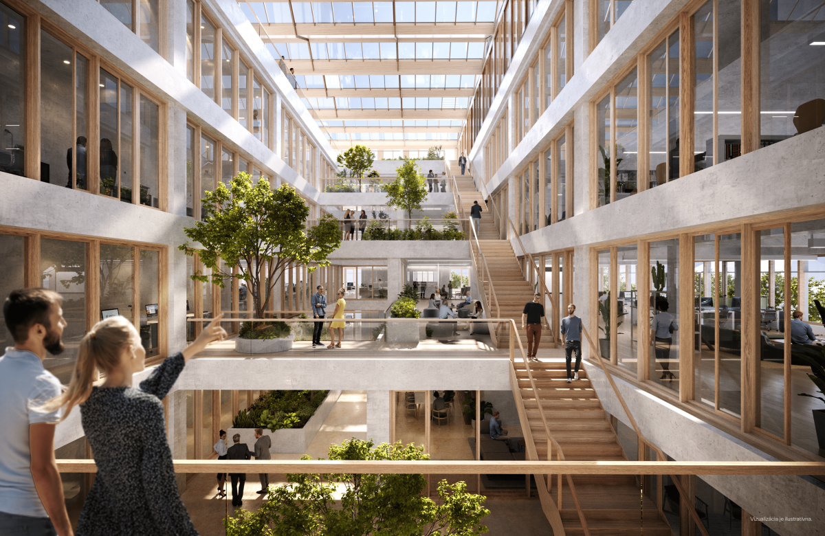Istropolis Atrium vnutro