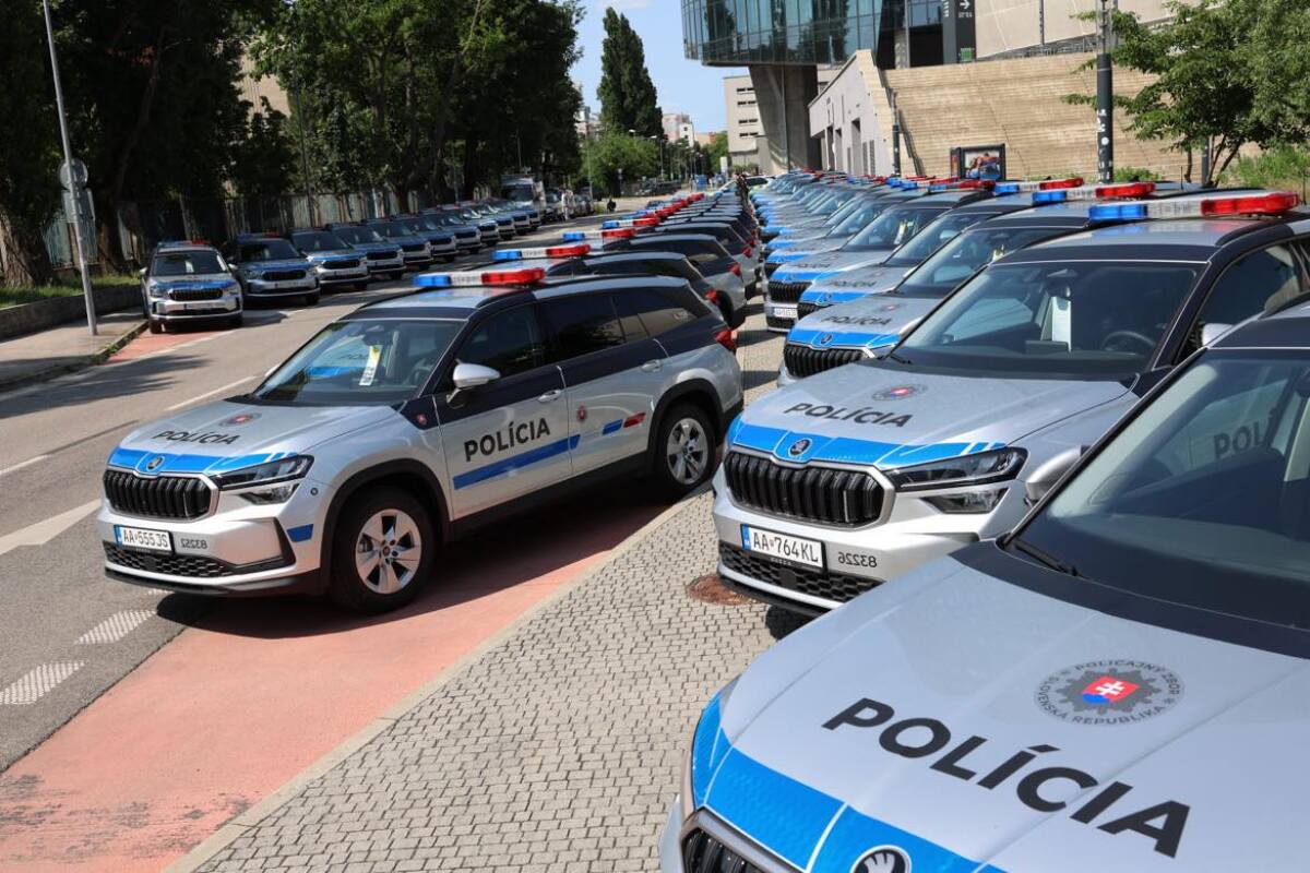 Nové policajné autá