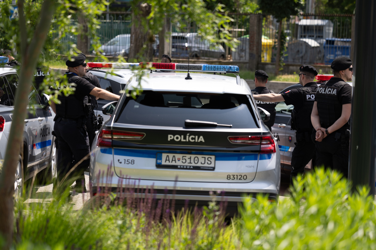 polícia  autá policajti