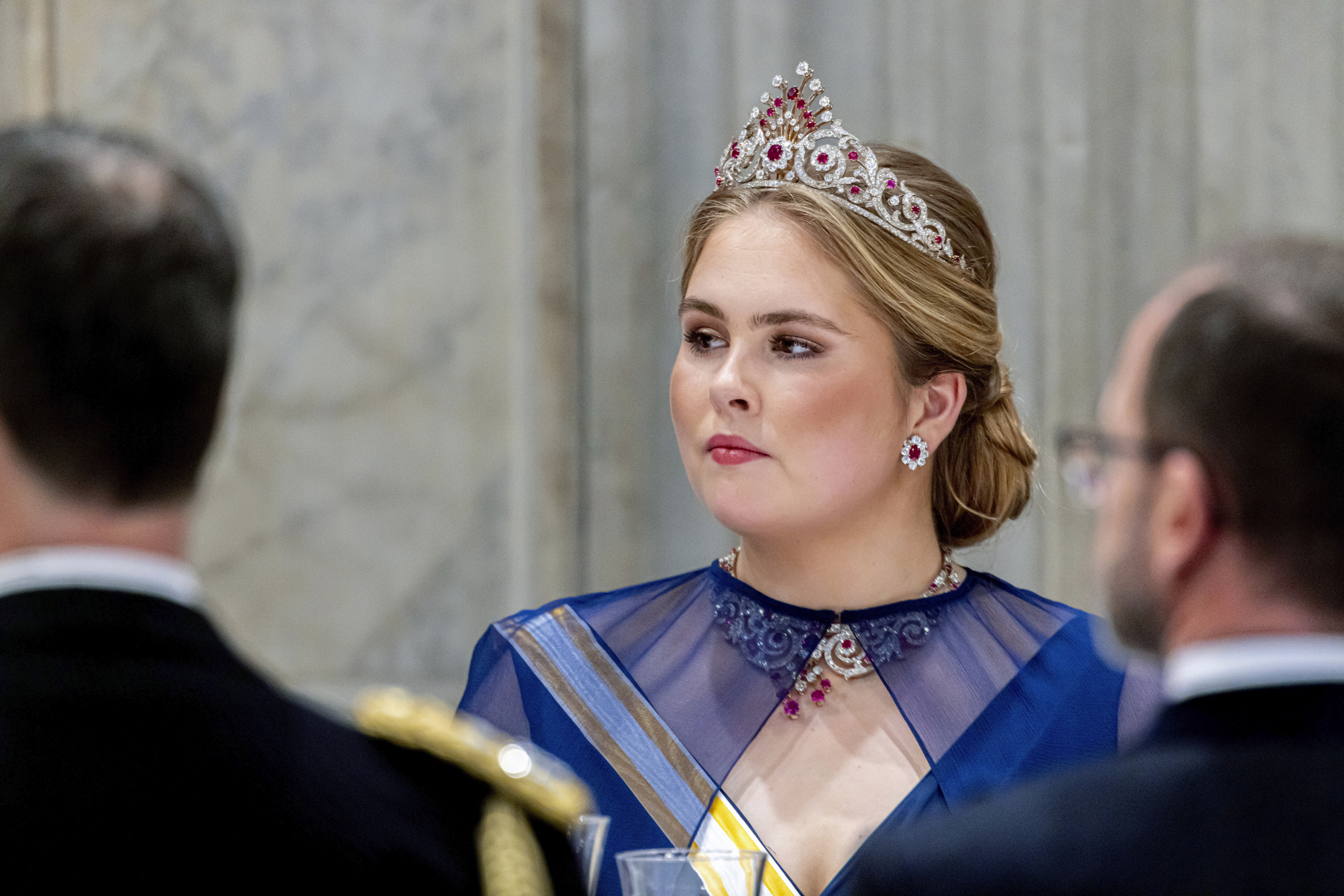 Holandská princezná Amalia na zábere z apríla 2024.