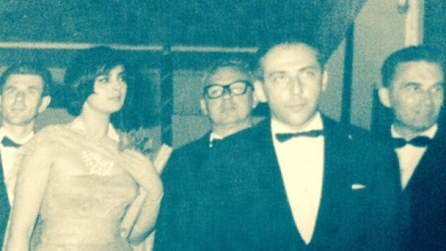 Miloš Kopecký a Anita Kajlichová v Cannes.