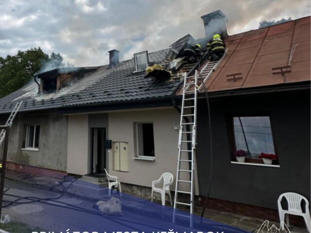 kežmarok, požiar