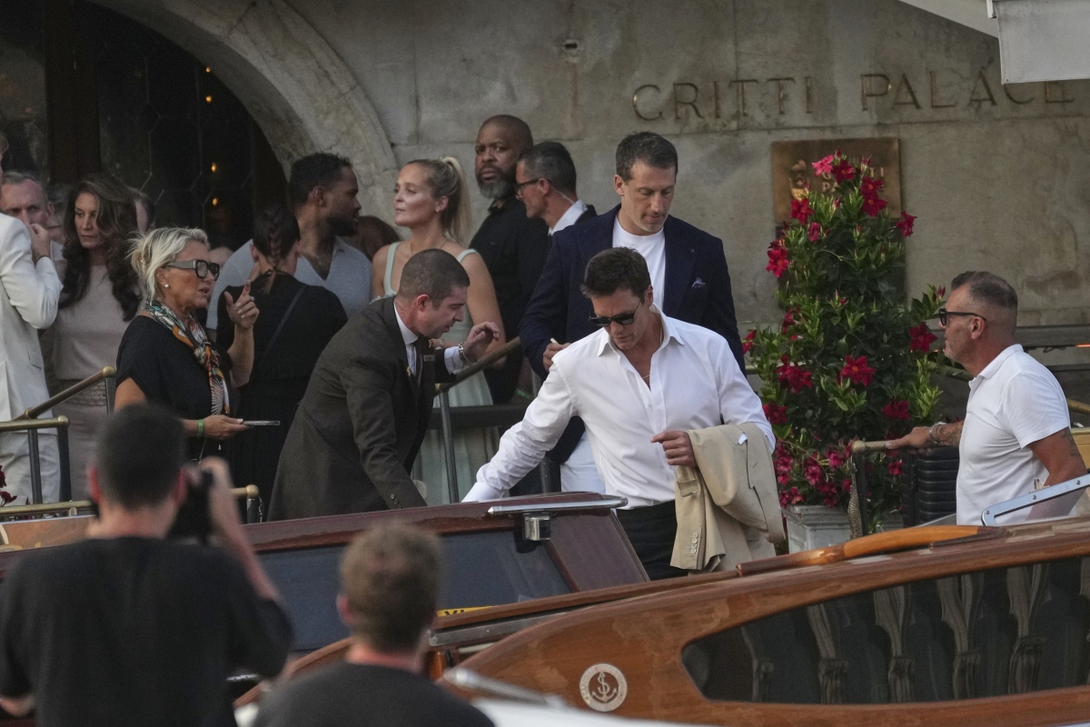 Italy Venice Bezos Wedding