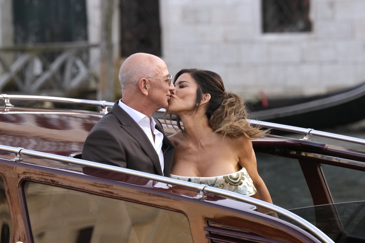 Jeff Bezos a Lauren Sanchez