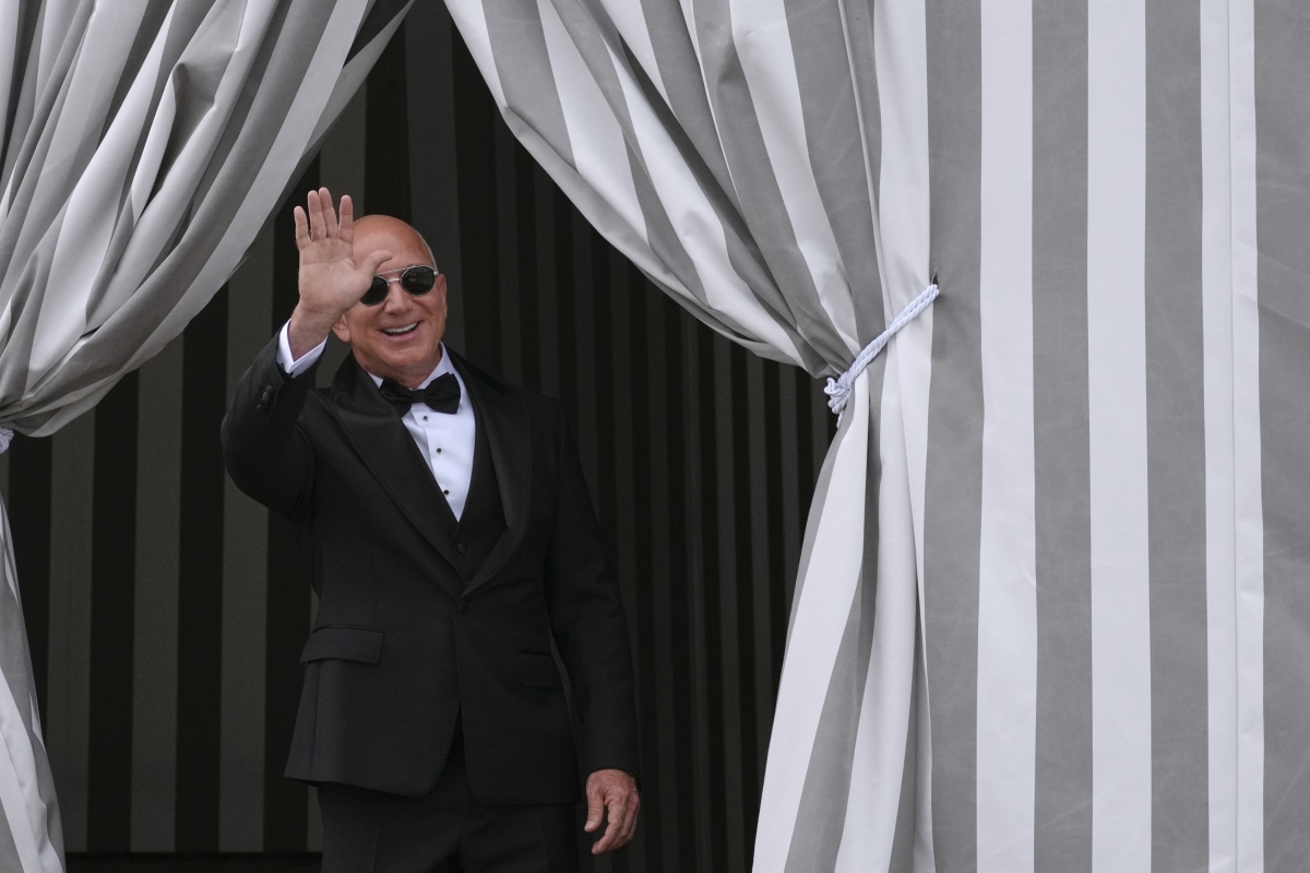 Italy Venice Bezos Wedding