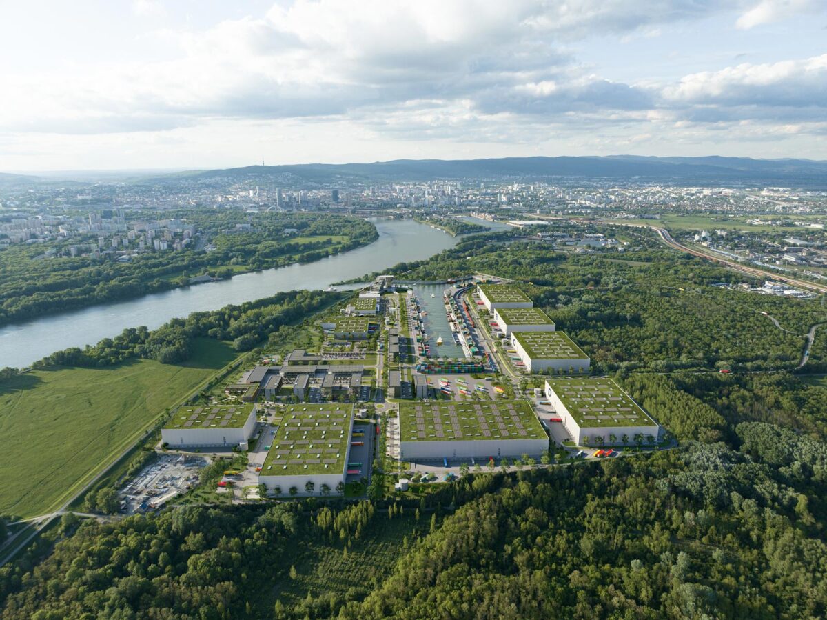 Vizualizácie plánovaného Harbour Park vo Vlčom hrdle