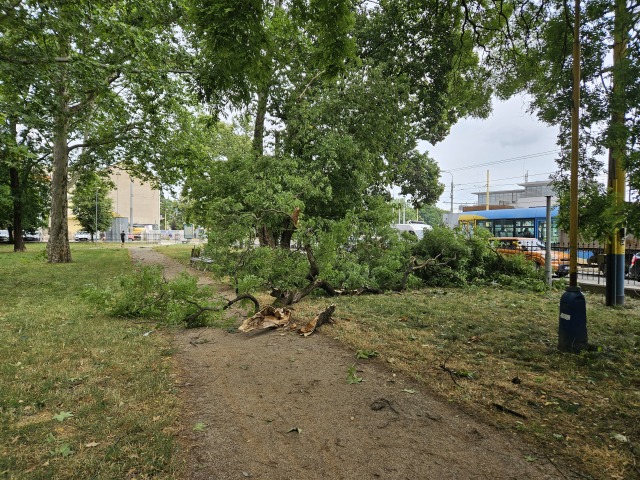 Košice búrky