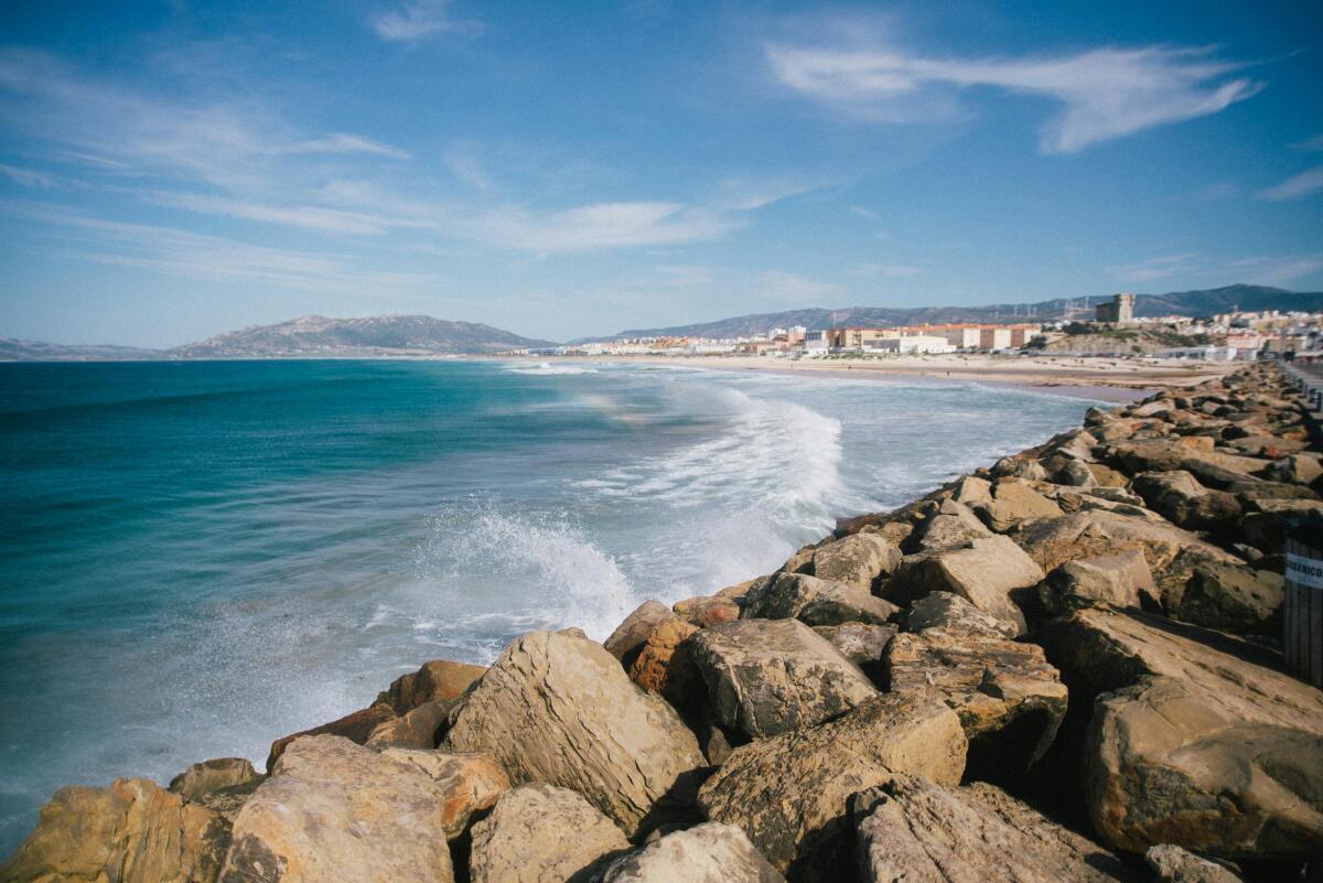 Tarifa, Španielsko, more, dovolenka, pláž, Andalúzia