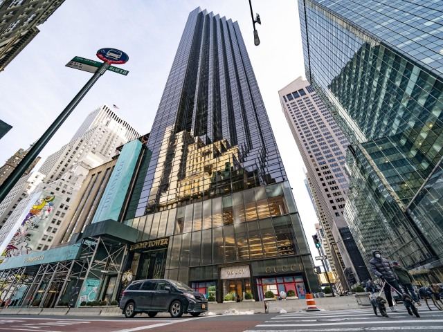 Mrakodrap Trump Tower v New Yorku v USA