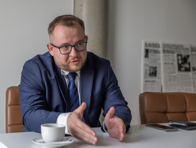Vicestarosta a poslanec obce Malinovo Tomáš Čentéš