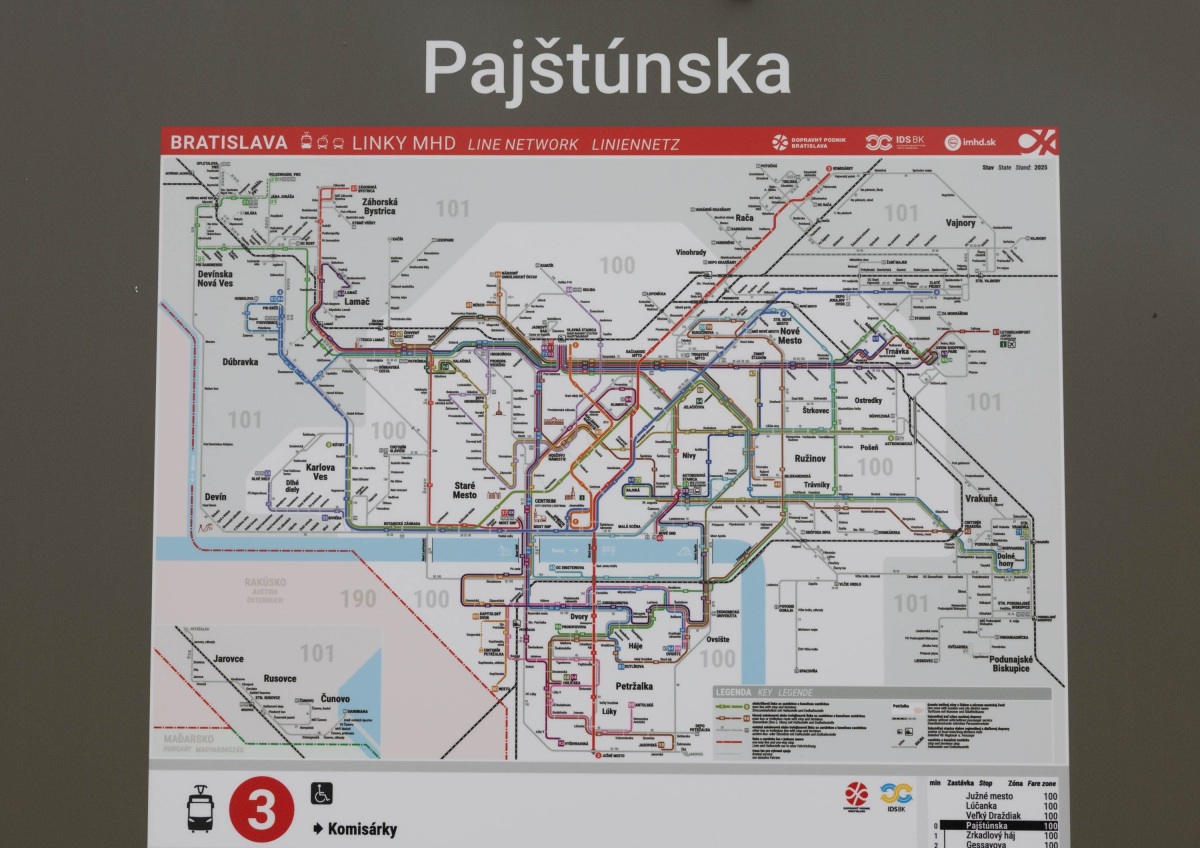 Električka do Petržalky, Linka 3, radiála,
