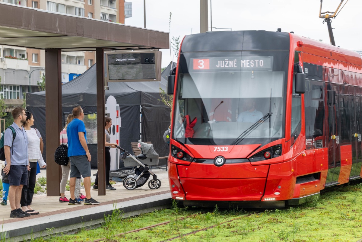 Električka do Petržalky, Linka 3, radiála,