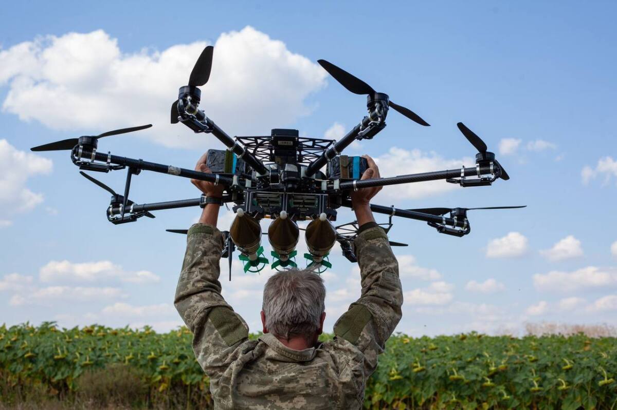 Ukrajinský dron Baba Jaga