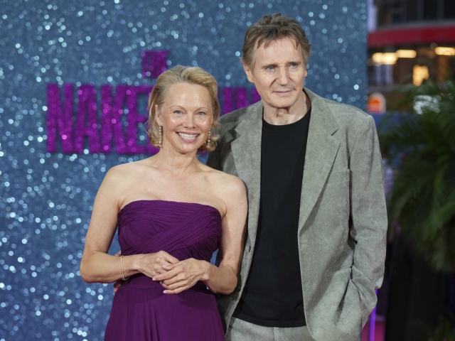 Pamela Anderson a herec Liam Neeson