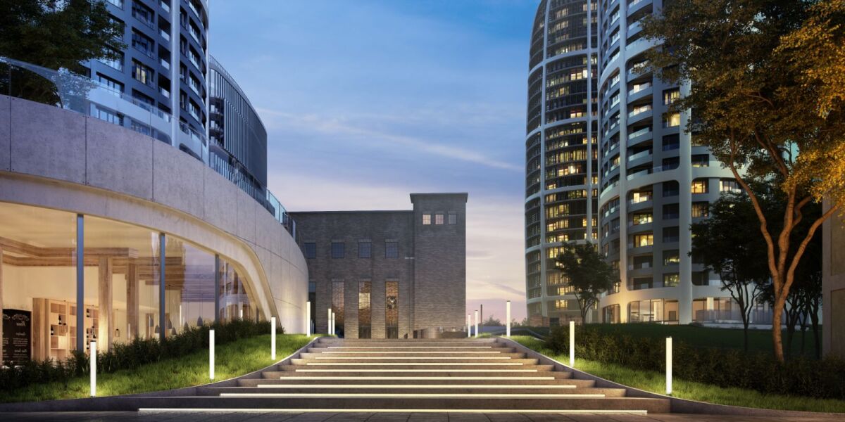 sky park tower Penta Real Estate pohlad na jurkovicovu teplaren