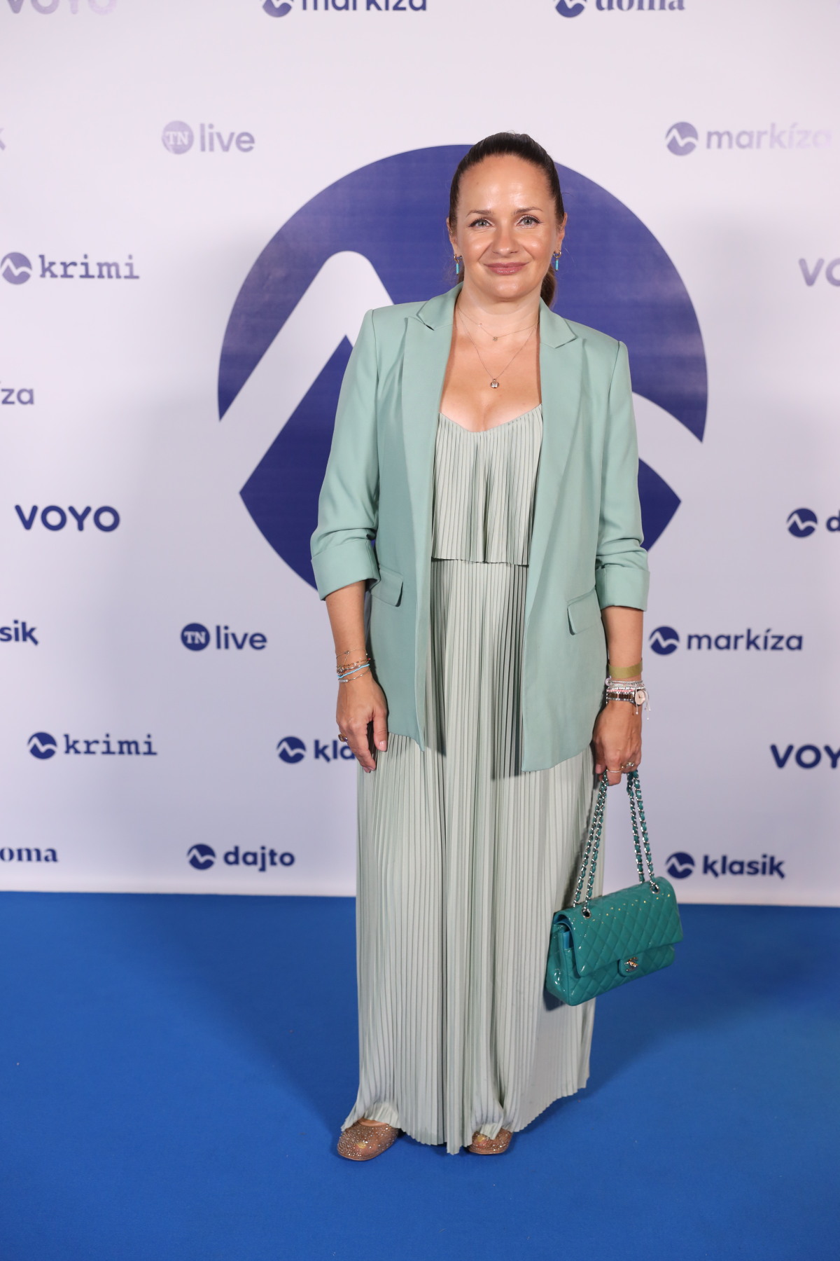 Herečka Zuzana Šebová. 