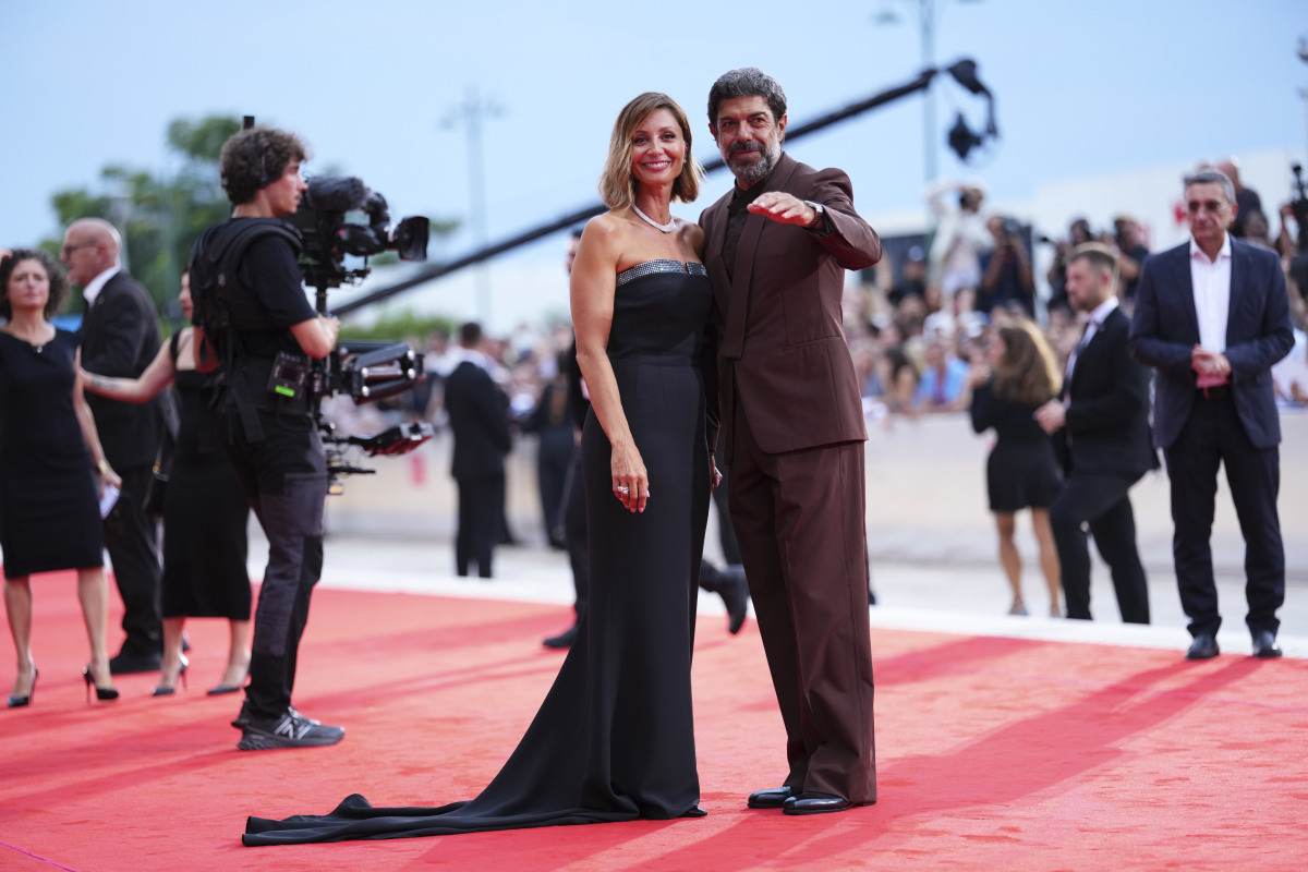 Anna Ferzetti a herec Pierfrancesco Favino