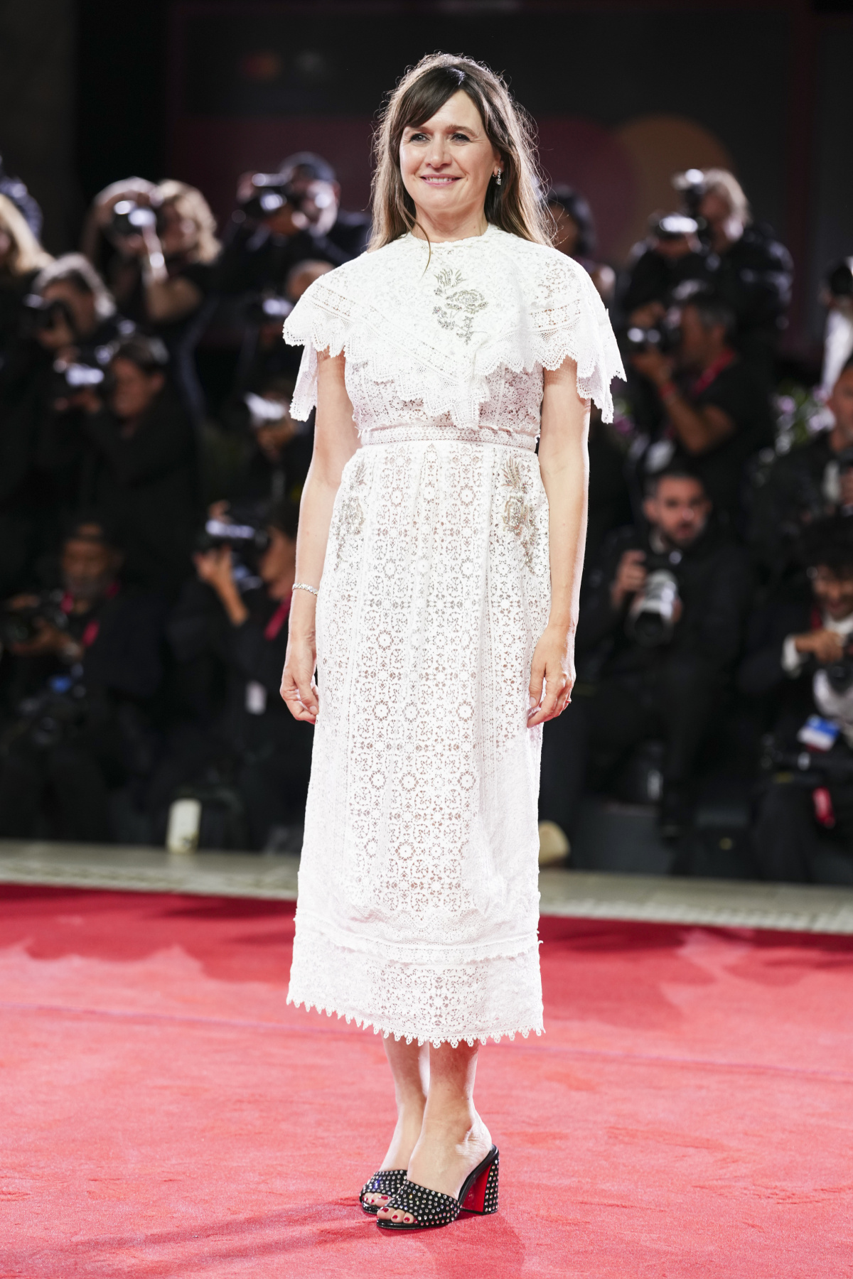 Britská herečka Emily Mortimer.