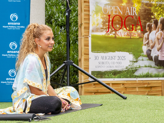 OPEN AIR JOGA, Piešťany, Viera Ayisi