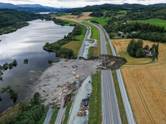 Norway / Landslide /