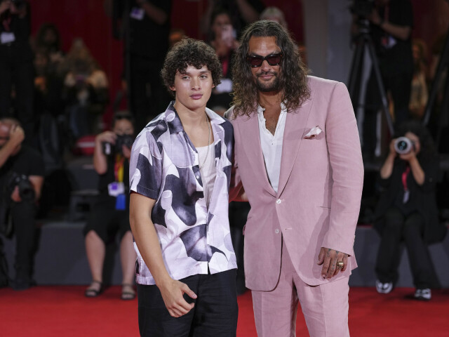 Jason Momoa a jeho syn Nakoa-Wolf Momoa