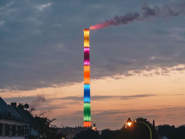 komín, Chemnitz